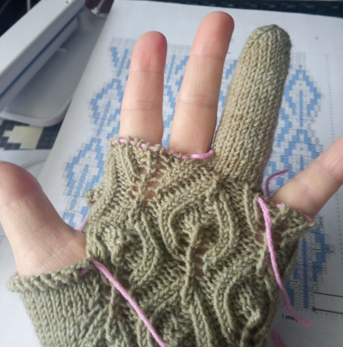 Перчатки "Лотос"