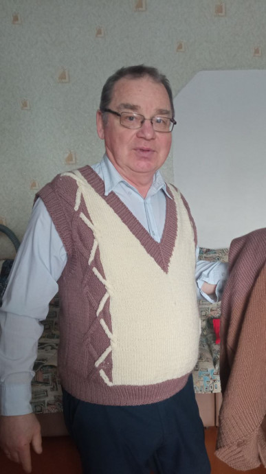 Теплый комплект для мужа