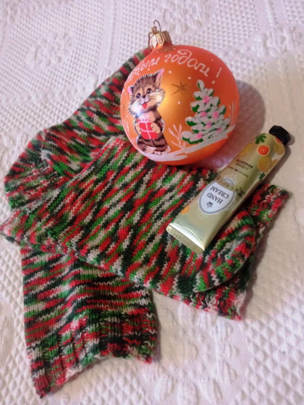 Новогодние носочки