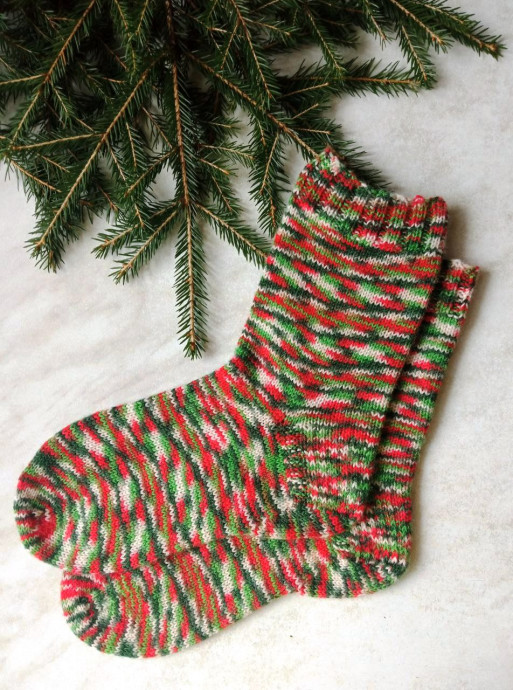 Новогодние носочки